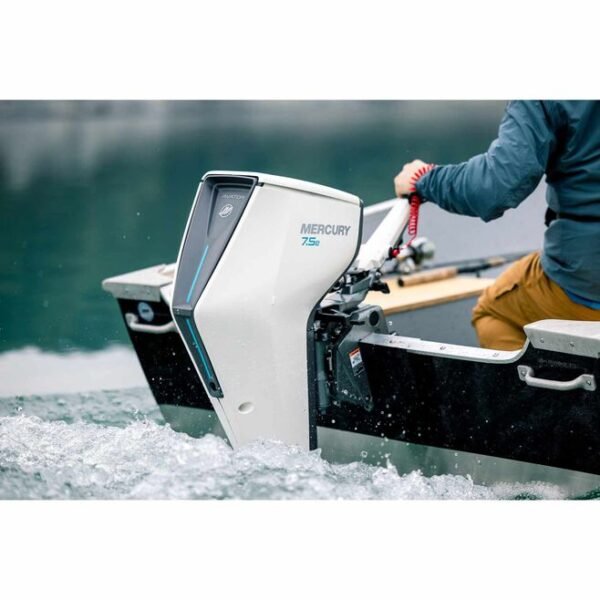 Mercury Avator 7.5e Tiller Electric Outboard Motor Kit, 20" Shaft - Image 4
